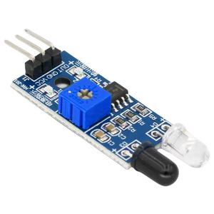 RNSbot Smart Electronics nuevo Diy Smart Car Robot reflectante fotoeléctrico 3pin IR infrarrojo MÓDULO DE Sensor de evitación de obstáculos