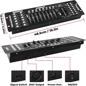 Profession elles Mini 192-Kanal-Bühnenlicht DMX Dj Disco LED-Bühnencontroller-Panel zum Bearbeiten des Programms für Bühnen beleuchtung - Product Image 2