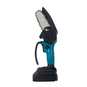 Factory Wholesale <strong>4</strong> Inch Mini Cordless Small Chainsaw Portable 2000mAh Li-ion Power Electric Tree Branches Pruning <strong>Saw</strong> for DIY - Product Image 3
