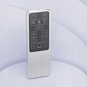 アルミ赤外線リモコンテレビIR/433mhz/2.4Gリモコンオーディオ/スピーカーメタルリモコン用メンブレンボタン付き - Product Image 6