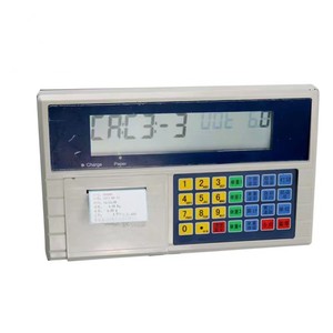Bilancia con indicatore di pesatura dell'etichetta del codice a barre elettronico LCD/LED multi-chiave per la testa della scala industriale dello strumento - Product Image 1