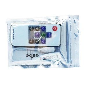 LEDミニコントローラーDCコネクター5-24v12v 5A 6A 2A * 3 72WRGBストリップライトワイヤレスIRRFリモートコントロールミニLEDコントローラー - Product Image 3