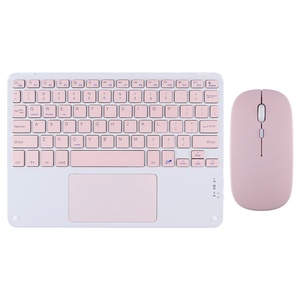 Mini teclado inalámbrico para juegos y auriculares con ratón, teclado inalámbrico combinado con panel táctil para Raspberry Pi iphone ipad - Product Image 3