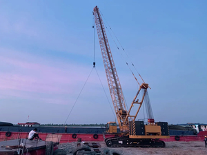 XGC100 100 Ton Hybrid Crawler <strong>Crane</strong> with Dual Power Mode with Competitive Price - Product Image 2