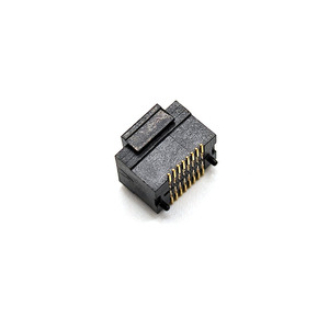 2*8针板对板连接器，带0.5毫米间距母端子电铜接触公连接器，用于PCB应用 - Product Image 4