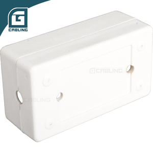 Gcabling Surface mount UTP/FTP <strong>connection</strong> box Cat5e junction box unshielded AP <strong>network</strong> box - Product Image 4
