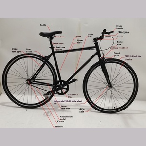 Factory Direct Supply Low-<strong>Cost</strong> Men's 700C Carbon Steel Racing <strong>Fixed</strong> Gear Bikes Adult Road Bikes <strong>Fixed</strong>-Fly Track Bicycle