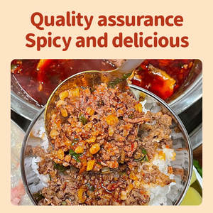 ฐานเนื้อตุ๋นแบบสดซอสเนื้อสับผสมข้าวสูตรหม้อร้อนปรุงรสเนื้อวัวเพื่อการค้า - Product Image 2
