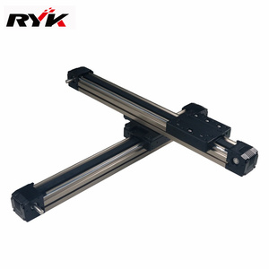 Máquina CNC, sistema de riel de guía de movimiento lineal accionado por correa deslizante, actuador lineal de peso ligero de alta velocidad - Product Image 1
