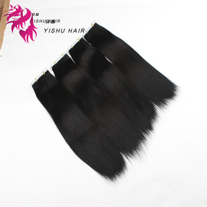 2022 bán buôn Trinh Remy phần mở rộng tóc đôi rút ra cơ thể sóng băng tự nhiên vô hình 20 inch kéo dài chiều dài - Product Image 2