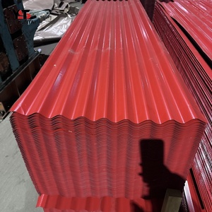 Aluzincガーナ屋根ふきPVC板金<span class=keywords><strong>Colorbond</strong></span>鉄シェッド用卸売段ボール金属屋根ふきシート