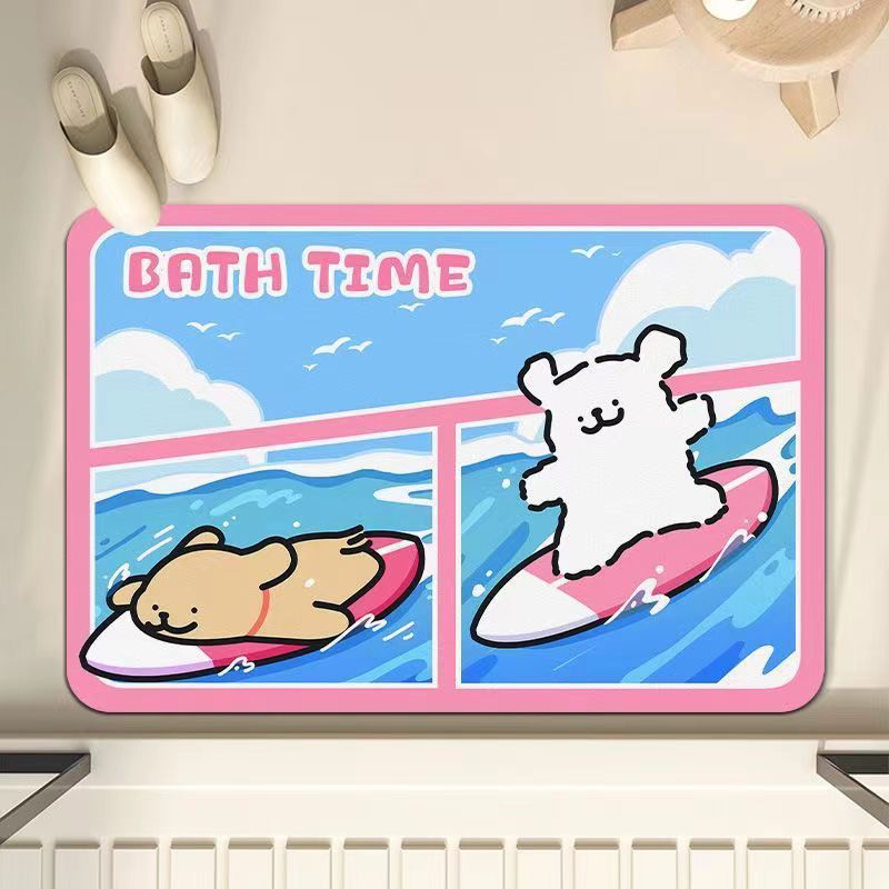 surfboard splash splash splash