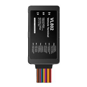 VL802 4G GPSトラッカー (車用双方向通信点火検出用) アプリ付きリモートカットオフパニックボタン - Product Image 1