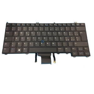 HK-HHT Italian Backlit RGB <strong>Keyboard</strong> for Dell E7240 E7440 Laptop New Stock IT <strong>Layout</strong> with at Interface for <strong>Computer</strong> Work - Product Image 1
