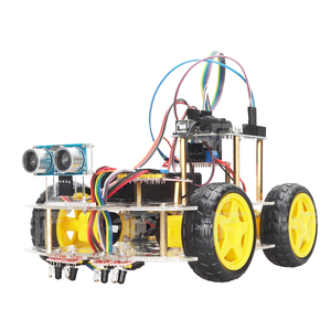 Eparthub Smart Car Robot Kit mit Ultraschalls ensor zur Leitungs verfolgung und Hindernis vermeidung in Fernbedienung anwendungen