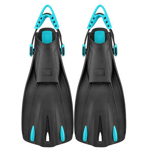 ALOMA chuyên nghiệp Scuba Diving vây mới Trọng lượng nhẹ TPR bơi chân chèo cho người lớn snorkeling bơi vây - Product Image 3