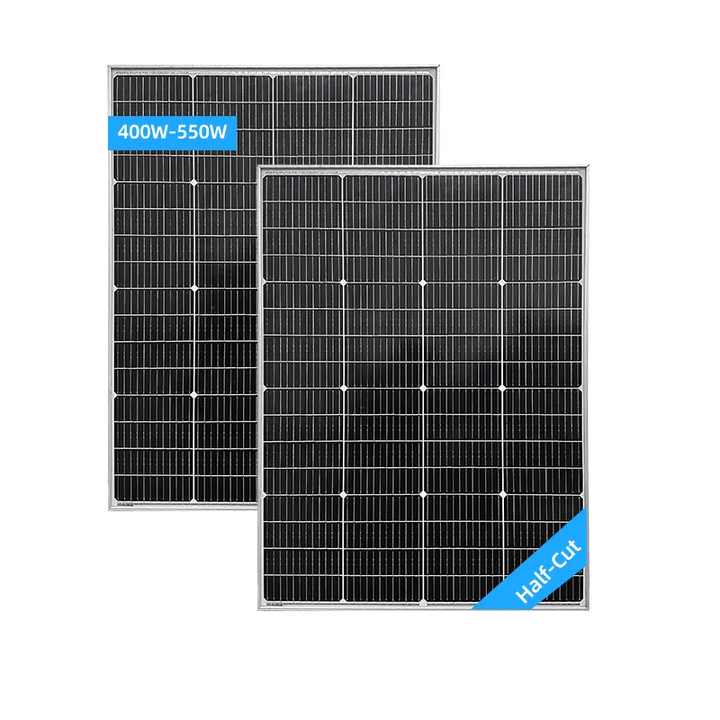 Panneaux solaires à haut rendement 580w Modules d'énergie solaire bifaciaux 560w 565w 570w 575w 585w 590 Watts