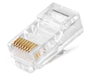 RJ45网络模块化8P8C插头6类RJ45连接器，用于局域网电缆UTP rj45 6类插头 - Product Image 4