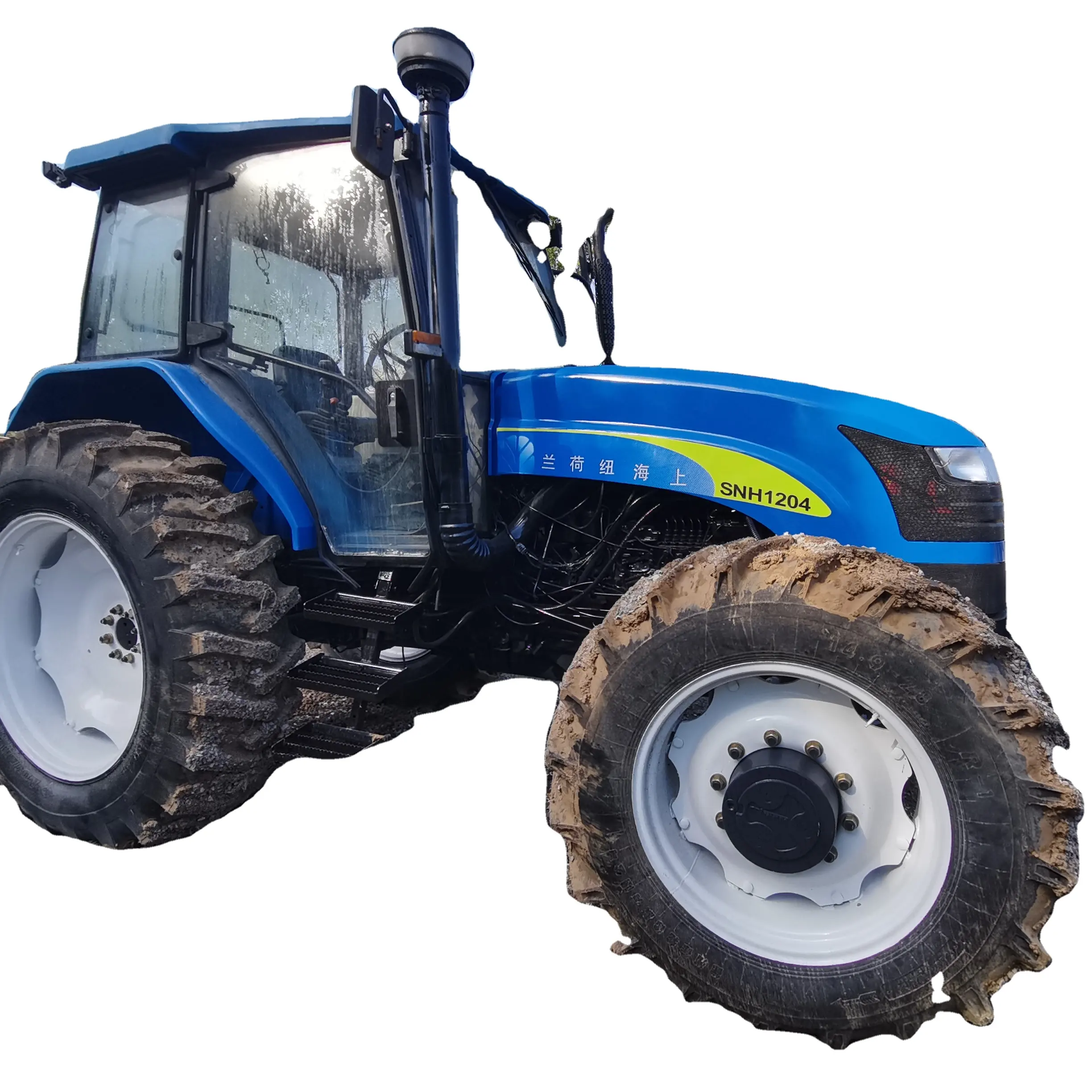 Venta caliente usado New Holland SNH1204 120 HP tractor con precio barato