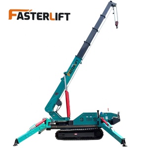 Ali 5ton 10ton 12ton Kapazität Hubhöhe langer Ausleger Spinnen lift CE-geprüfter Spinnen kran - Product Image 3