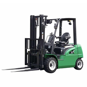 Carregando E Descarregando O Equipamento Mini Empilhadeira Caminhão Elétrico 3 Ton Com Braçadeira De Rolo De Papel