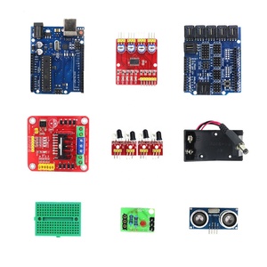 4WD smart car learning kit multi function <strong>bluetooth</strong> control 4 wheel car kit for <strong>arduino</strong>