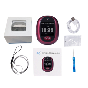 Wireless Remote Control 4G GPS Tracking Necklace Smart Watch <strong>tracker</strong> with Waterproof and Fall Alert for Kids and <strong>Old</strong> People - Product Image 6