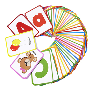 Hot-sell colori primari e forme di base flashcard per bambini in età prescolare educativo memoria cognitiva Flash Card - Product Image 5