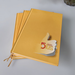 Bloc de notas de cubierta de papel personalizado del fabricante, libro de calendario manual de eficiencia, cuaderno de tapa dura de colores completos - Product Image 5
