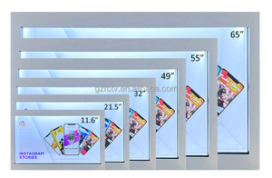 43 \ "Full HD Red Wi-Fi Reproductor de publicidad Escaparate LCD transparente Pantalla de holograma 3D Ascensor Caja de exhibición LCD transparente - Product Image 5