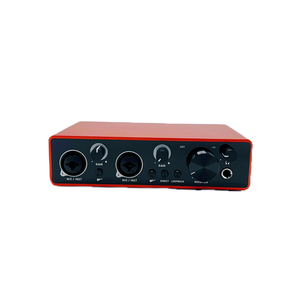 Tarjeta de sonido de estudio, tarjeta de grabación, interfaz de Audio USB, PC, tarjetas de sonido profesionales - Product Image 1