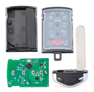 2010-2013 ZDX 3 + 1 düğme FSK313.8 MHz akıllı uzaktan kumandalı anahtar (SUV) Acura 45a 46 çip FCC ID: M3N5WY8145 HON66 Acura için - Product Image 4