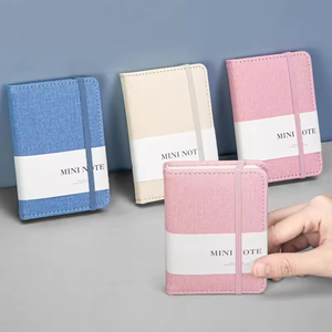 Fancy Mini Bloc de notas Easy Carry Pocket Cuaderno portátil de negocios personalizado - Product Image 6