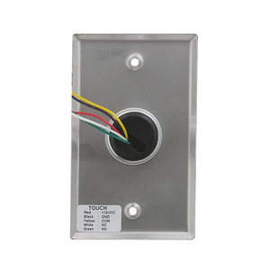 Edelstahl No Touch Door Exit Button (SB70NT) mit Fernbedienung funktion