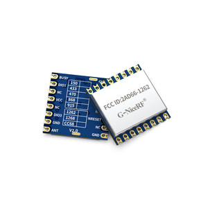 G-NiceRF LoRa1262 CE-RED & FCC ID 868mhz 915MHz SX1262 22dBm 1.5ppm TCXO SPI loraモジュール - Product Image 6