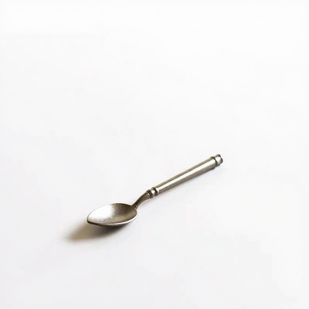 Cuchara de té de plata