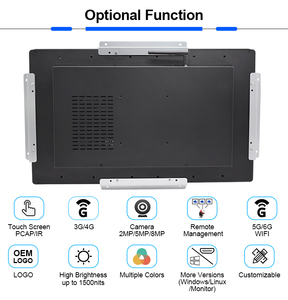 Открытая рамка 27 дюймов высокая яркость Wifi Android Digital Signage ЖК-дисплей экраны - Product Image 3