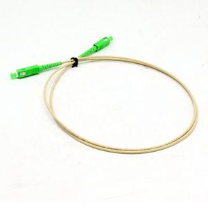 单模单纯形SC/APC-SC/APC 1米LSZH G657A2 2.4毫米lvory光学跳线