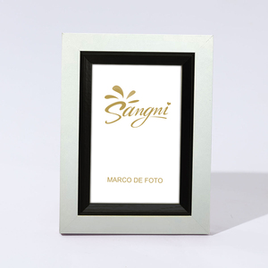 Văn phòng trang trí nội thất sang trọng tùy chỉnh hiện đại bán buôn trong kho màu đen và trắng bảng A2 Kích thước MDF hình ảnh khung mouldings cho hình ảnh - Product Image 1