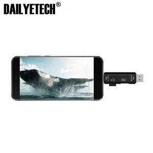 5合1多功能Usb 2.0 C型Usb微型Usb Tf存储卡读卡器OTG读卡器适配器 - Product Image 5