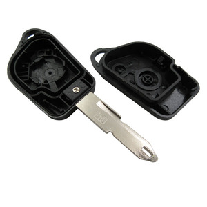 High Quality Good Price P-eugeot 206 2 Buttons <strong>Remote</strong> Key Shell Fob Case No Light with NE72 Blade - Product Image 3