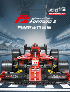 รถแข่งโมเดล1-10พร้อมรีโมทคอนโทรลสีแดง F1ของเล่นรถสปอร์ตของเล่นสำหรับเด็กผู้ชายและเด็ก - Product Image 2