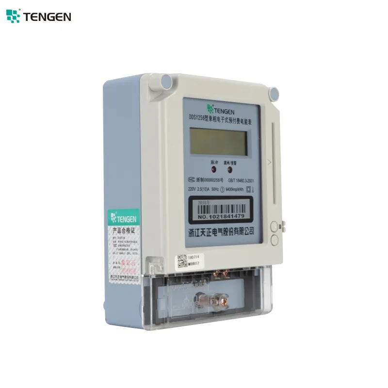 Tengen — compteur intelligent OEM, monophasé, consommation d'énergie