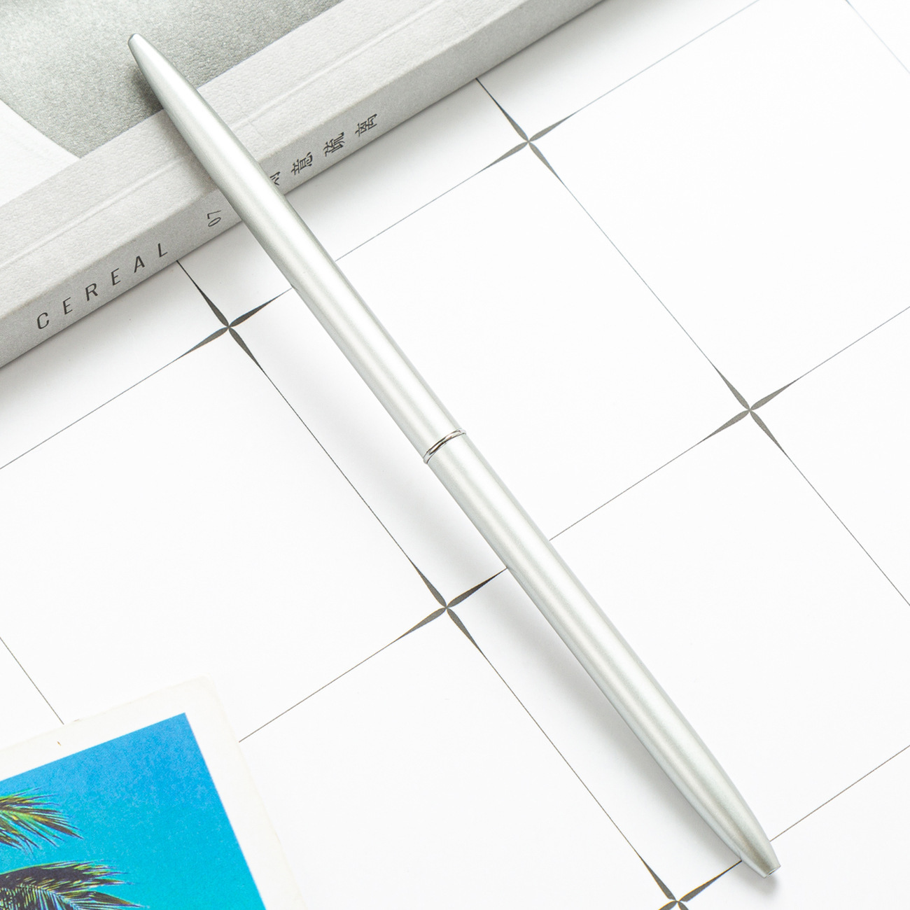 Spray painted silver