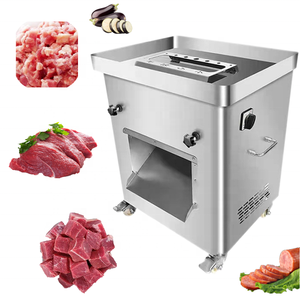 Macchina per tagliare i cubetti di carne a basso prezzo macchina per tagliare le fette di carne tagliatrice automatica di carne - Product Image 3
