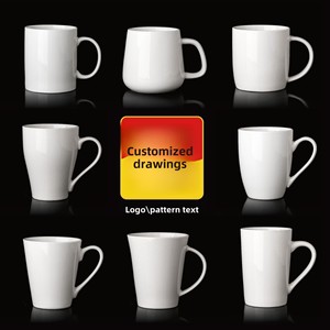 Modern Design Custom Logo Mug Ceramic <strong>Cup</strong> for Office &amp; Home Use Creative Festival Gift for Coffee Advertising Customization - Product Image 4