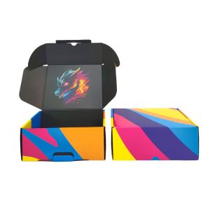 多功能彩色纸板瓦楞单壁3层电子商务邮件箱小企业邮件箱 - Product Image 4