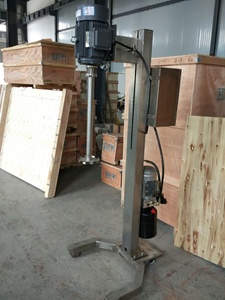 Dispersiyon mikseri ile paslanmaz çelik su ve toz karıştırma makinesi - Product Image 4