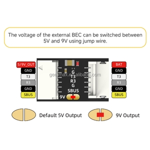 SpeedyBee F405 AIO 9V/5V 2A External <strong>BEC</strong> 5V Default Output Using Jump Wire UAV Accessories DIY FPV Drone Frame Kit Spare Parts - Product Image 6