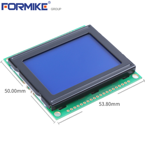 Modulo pannello LCD monocromatico a 20 pin COB 128x64 blu 12864 grafico Display LCD - Product Image 4